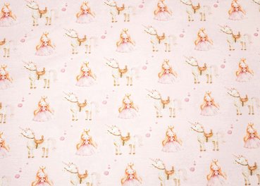 Belle jersey with princess and unicorn for children by Hilco